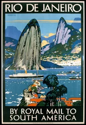 Affiche publicitaire de Rio de Janeiro